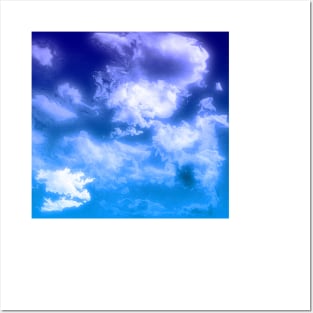 Clouds and Blue Sky Posters and Art